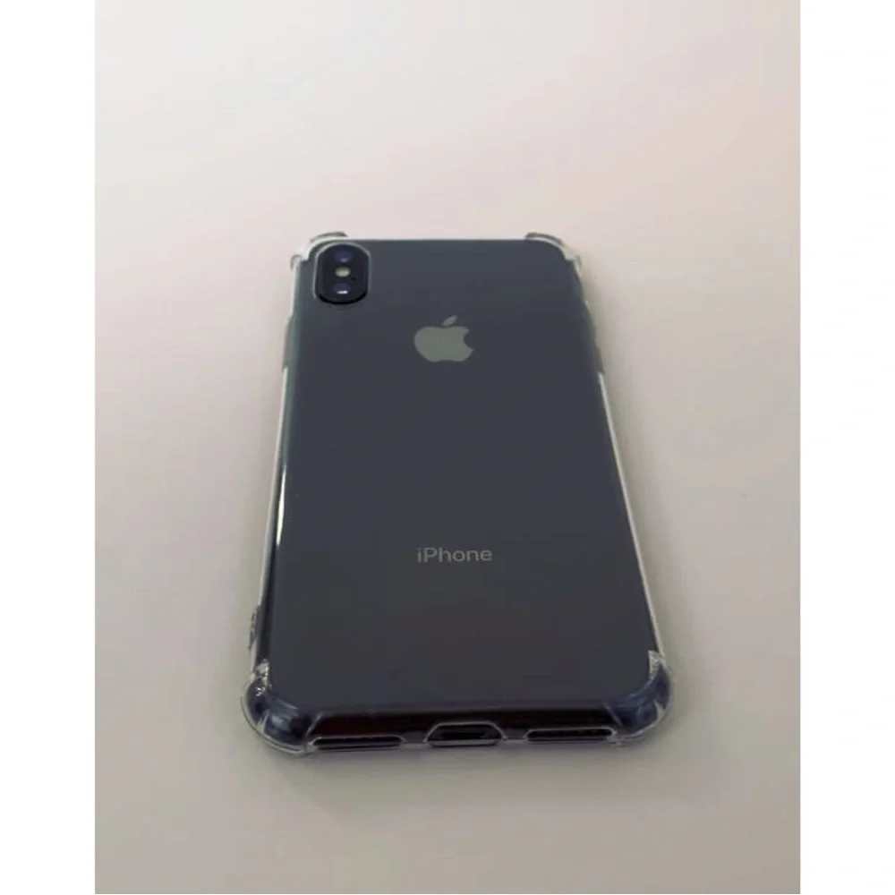 IPHONE X Silicone Clear Cases